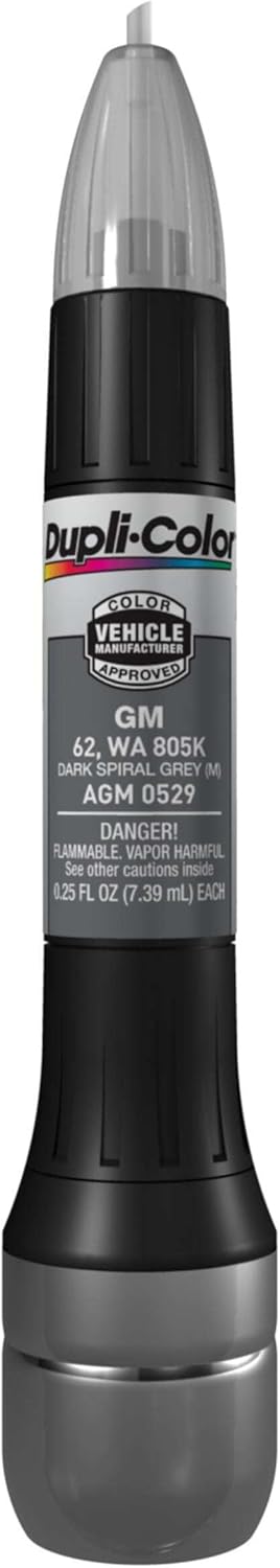 Dupli-Color AGM0529 Scratch Fix All-In-1 Exact-Match Automotive Touch-Up Paint – General Motors Dark Spiral Grey – 0.25 oz. Paint Pen