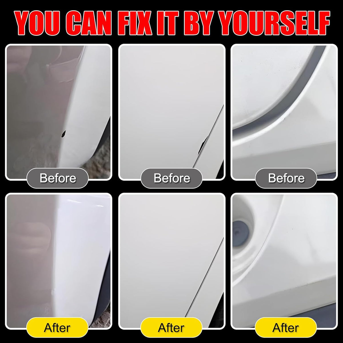 Car Touch Up Paint(Diamond Black Crystal Pearl-Coat(PXJ/KXJ)) for Dodge Ram, Car Paint Scratch Repair Kit, Quick & Easy Solution to Repair, 2 in 1 Scratch Remover Pen with 2PCS Disposable Micro Applicators