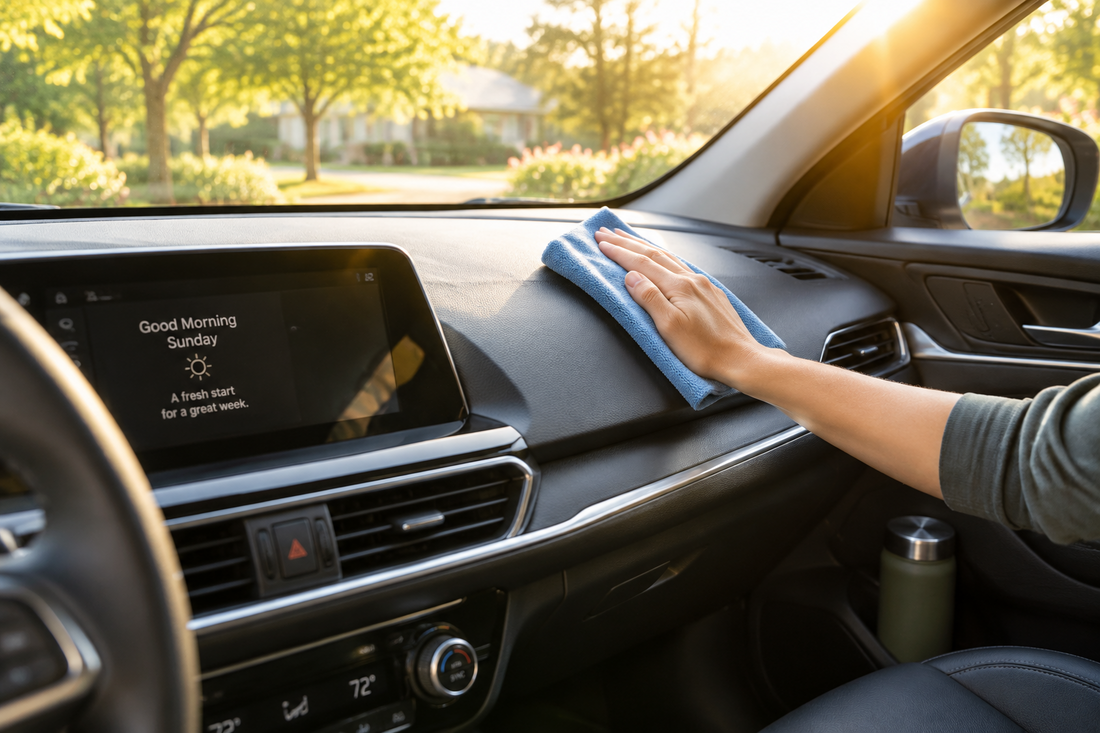 The 15-Minute Sunday Reset That Keeps Your Car Ready for Monday