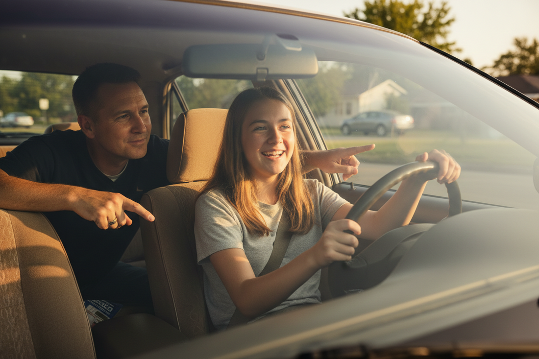 The Day Our Daughter Learned to Drive