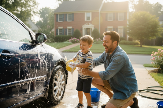 The Morning My Son Asked to Help Wash the Car