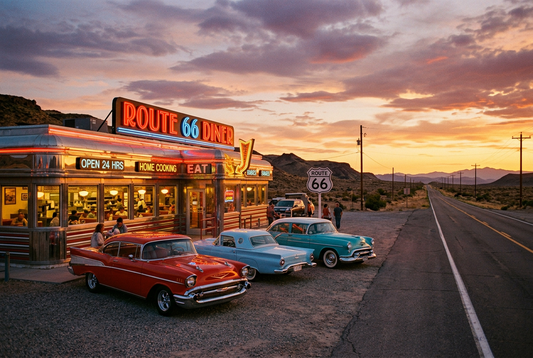 The Rise of the American Roadside Diner: Where Cars and Memories Meet