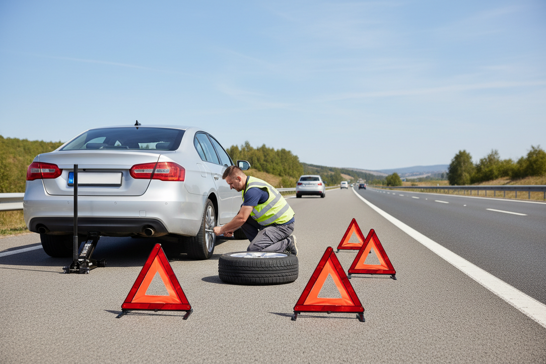 The Step-by-Step Guide to Handling a Flat Tire on the Highway