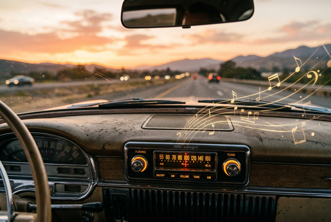 The Story of the Car Radio: From AM Broadcasts to the Soundtrack of Every Journey