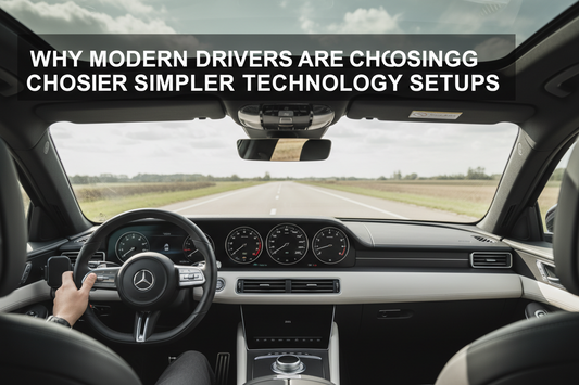 Why Modern Drivers Are Choosing Simpler Technology Setups