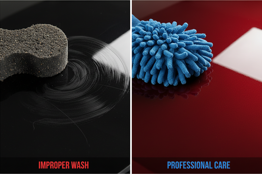 Why You Should Never Wash Your Car with a Sponge (And What to Use Instead)