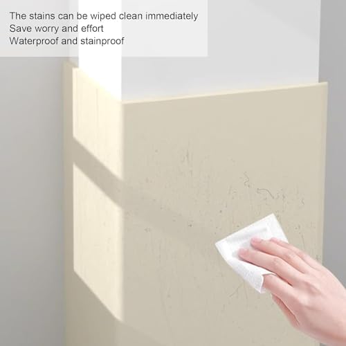Self-Adhesive Rubber Foam Wall Protectors, 39.3x39.3in Grey Impact-Resistant Shields for Garage & Gym, Wall Guards for Home Safety & Protection