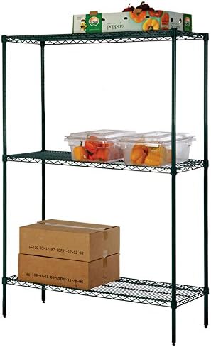 Omega 18" Deep x 18" Wide x 63" High 3 Tier Freezer Starter Shelving Unit