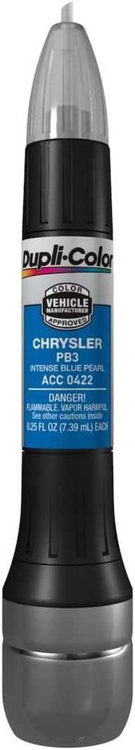Dupli-Color ACC0422 Scratch Fix All-In-1 Exact-Match Automotive Touch-Up Paint – Chrysler Intense Blue Pearl – 0.25 oz. Paint Pen