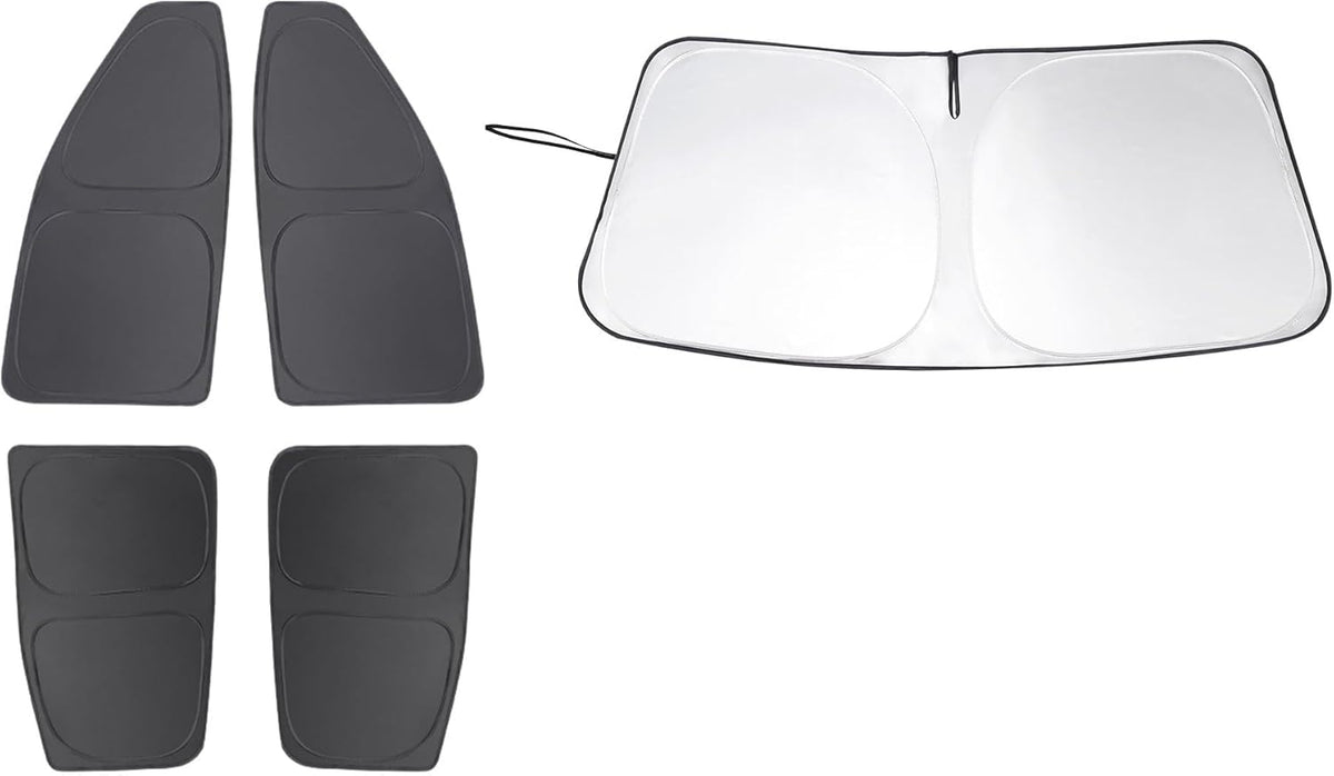 TINGLU Window Shades for Chevrolet Colorado Pickup Truck 2015-2022 Accessories Car Side Full Windows Windshield Sun Shade Sun UV Rays & Privacy Protection for Camping,Napping 5PCS