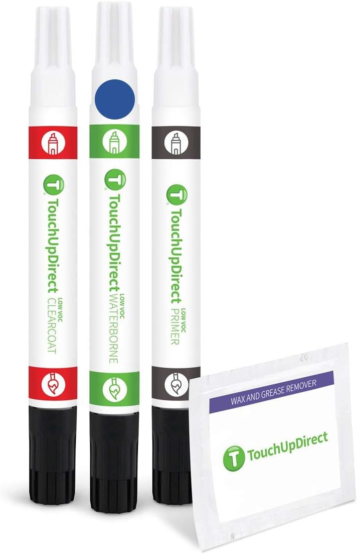 TouchUpDirect D09 Refraction Compatible with Toyota Exact Match Touch Up Paint Combo - Preferred Kit
