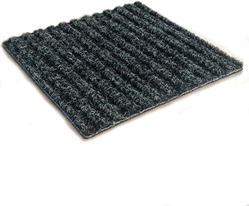 KOECKRITZ Heavy Duty Durable All Weather Indoor/Outdoor Non Slip Entrance Mat Rugs and Runners for Office Business Building Home Garage Front Door (5' x 10', Charcoal)