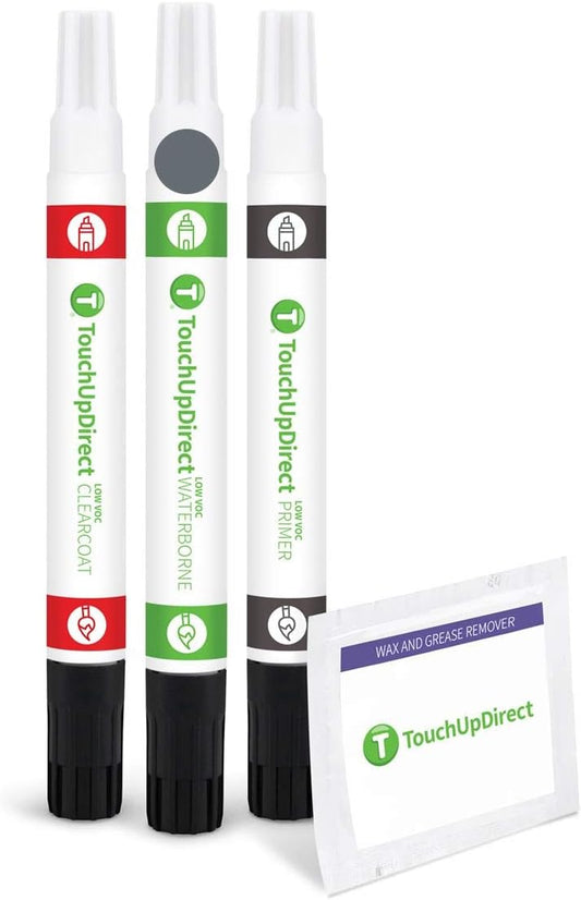 TouchUpDirect 1F9 Slate Metallic Compatible with Toyota Exact Match Touch Up Paint Combo - Preferred Kit
