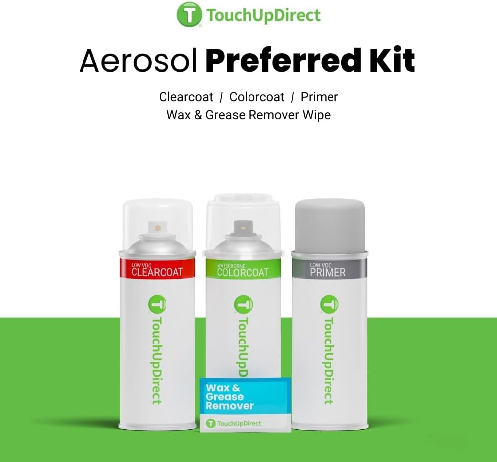 TouchUpDirect 4T3 Bronze/Pyrite Metallic Compatible with Toyota Exact Match Touch Up Paint Aerosol - Preferred Kit