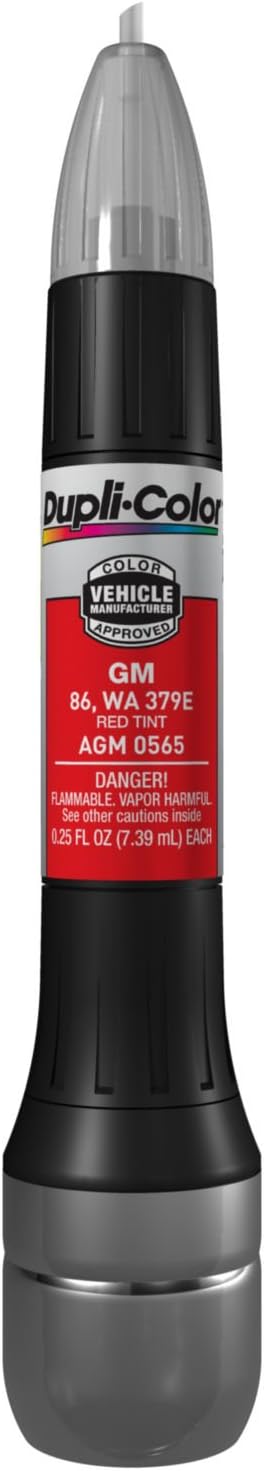 Dupli-Color AGM0565 Scratch Fix All-In-1 Exact-Match Automotive Touch-Up Paint – General Motors Red Tint – 0.25 oz. Paint Pen