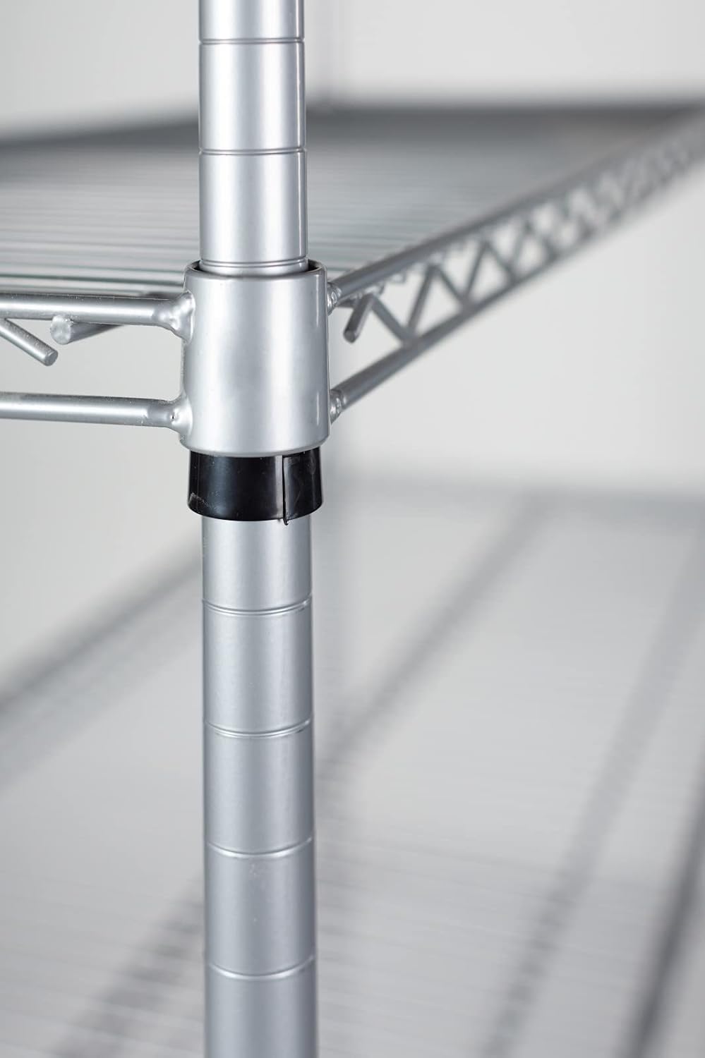 Omega 24" Deep x 54" Wide x 36" High 3 Tier Gray Starter Shelving Unit