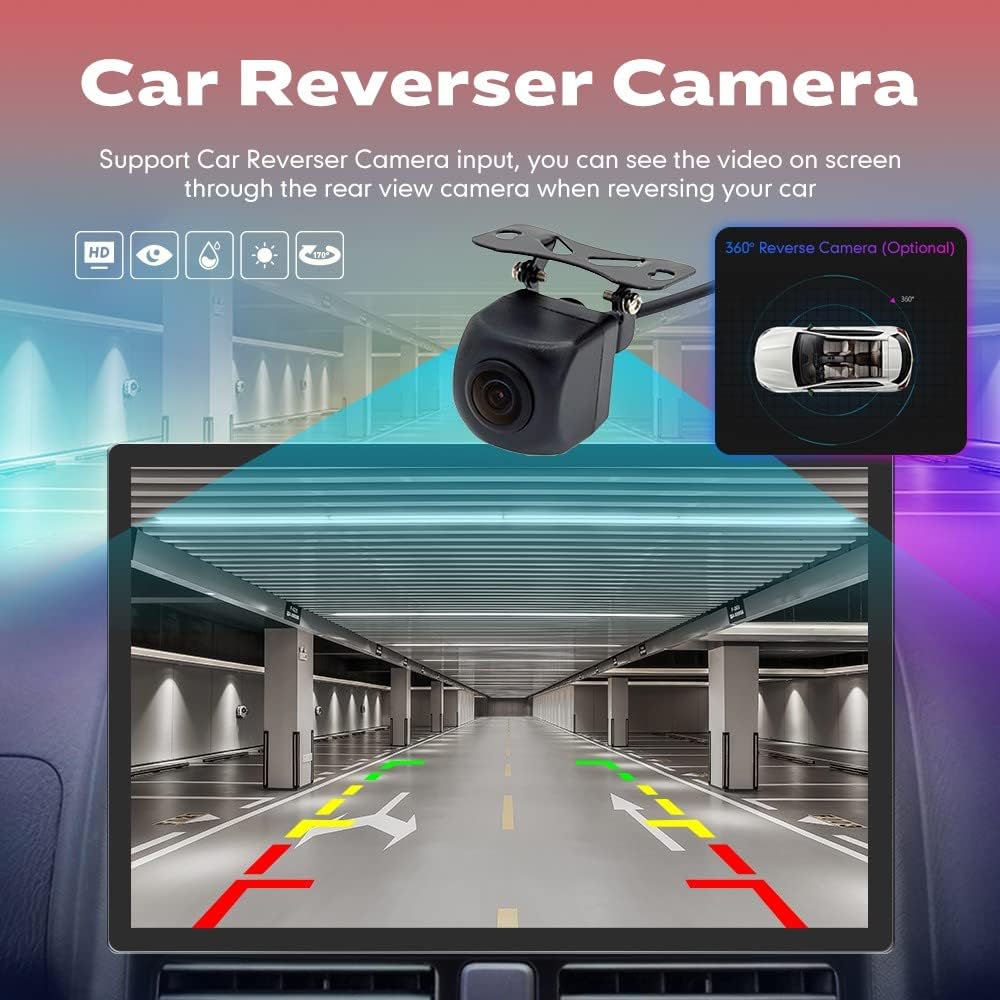 Kunfine Car CarPlay Android Auto Navigation Stereo GPS Radio Reverse Camera Display 13.1" QLED Touchscreen Headunit Tablet Pad Media Player For Peugeot 301 13-22 if Applicable Octa Core 8G+256G Silver