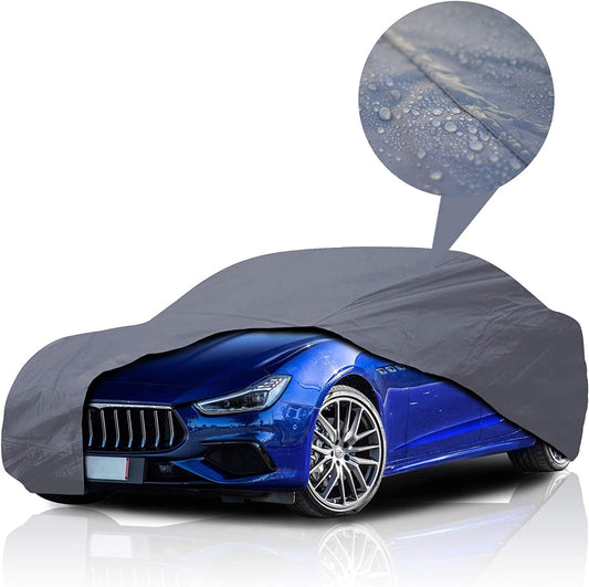 Supreme Full Car Cover – Semi Custom Fit for Full-Size Cars | Dustproof, Windproof, UV Protection, Breathable & Durable All-Weather Protection | Fits Volkswagen Corrado 1988-1995 Coupe 2-Door