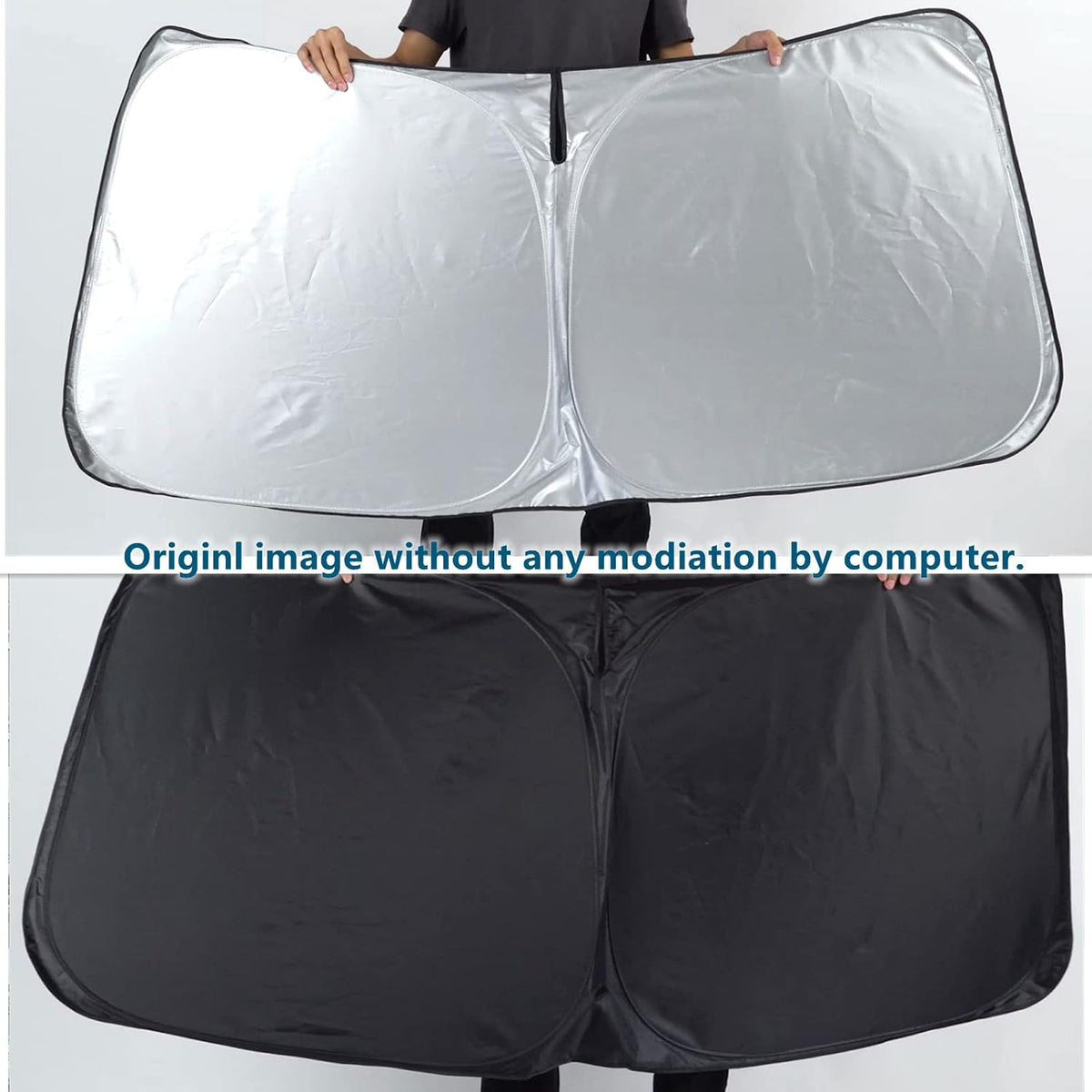 Cartist Windshield Sun Shade Compatible with Kia Telluride 2020 2021 2022 2023 2024 2025 Foldable Car Front Window Sunshade Accessories Sun Visor Protector