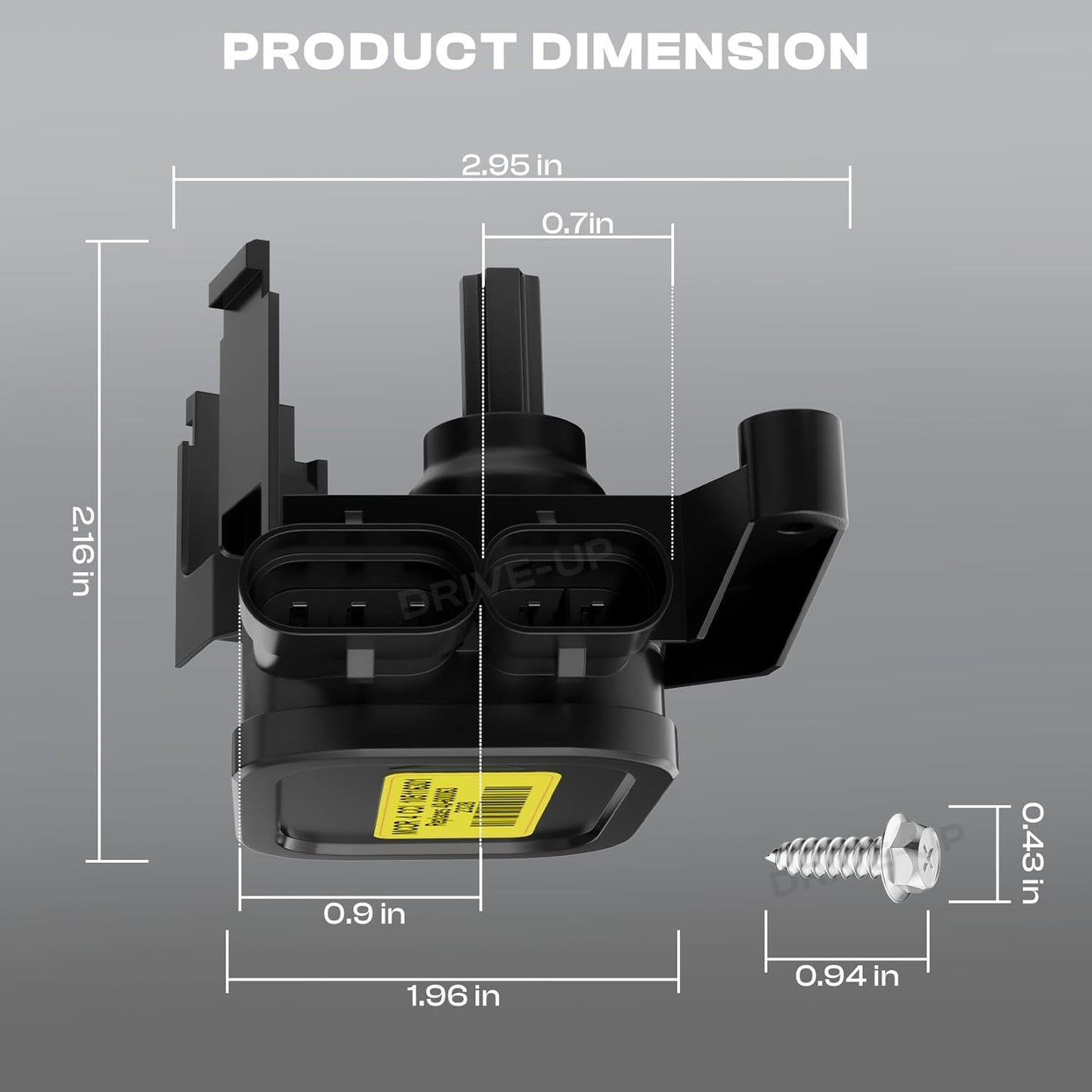 Drive-up Club Car MCOR 4, Golf Cart MCOR 4 Conversion Throttle Potentiometer Fits for Club Car Precedent, DS, Carryall, Tempo Golf Carts, OEM# AM293101, 105116301