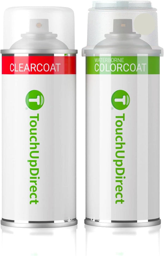 TouchUpDirect 1F7 Classic Silver Metallic Compatible with Toyota Exact Match Touch Up Paint Aerosol - Essential Kit