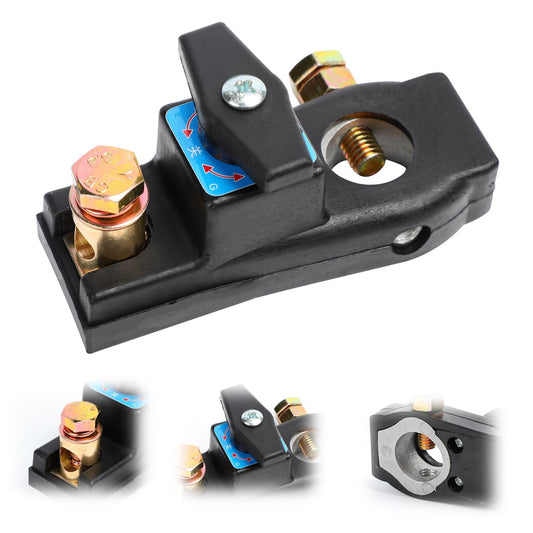 Battery Disconnect Switch, Heavy Duty Battery Shut Off Switch, High Current Master Battery Power Cut Isolator Kill Switch, Smart Battery Kill Switch for Car, RV and Boat