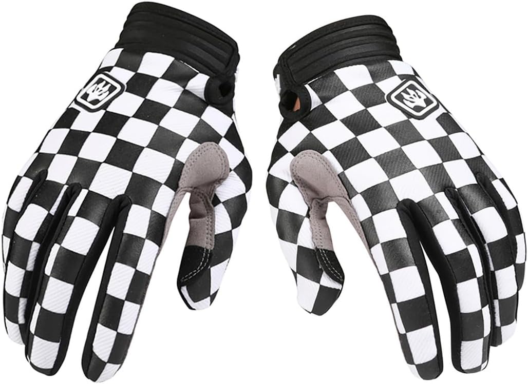 Dirt Bike Motorcycle Gloves for Men Women Finger Touchscreen Motorbike Gloves for BMX ATV MTB Riding, Road Racing, Cycling, Climbing, Motocross