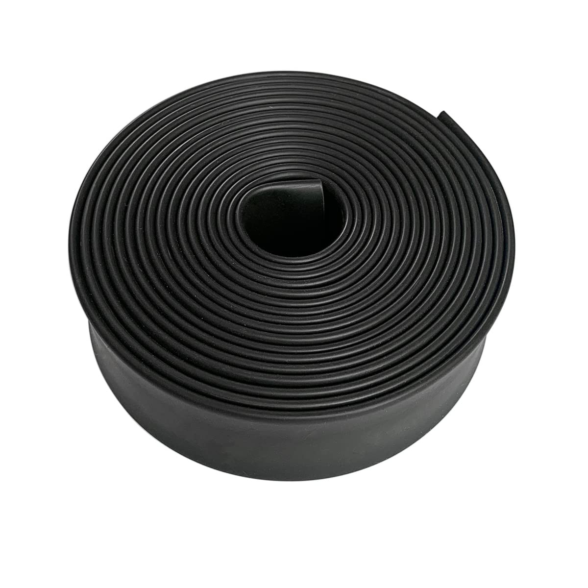 3:1 Ratio Heat Shrink Tubing Roll Adhesive Lined Industrial Marine Grade Dual Wall Heat Shrink Tube Waterproof and Sealed Black (1/2 inches(12.7 mm), 10 Feet)
