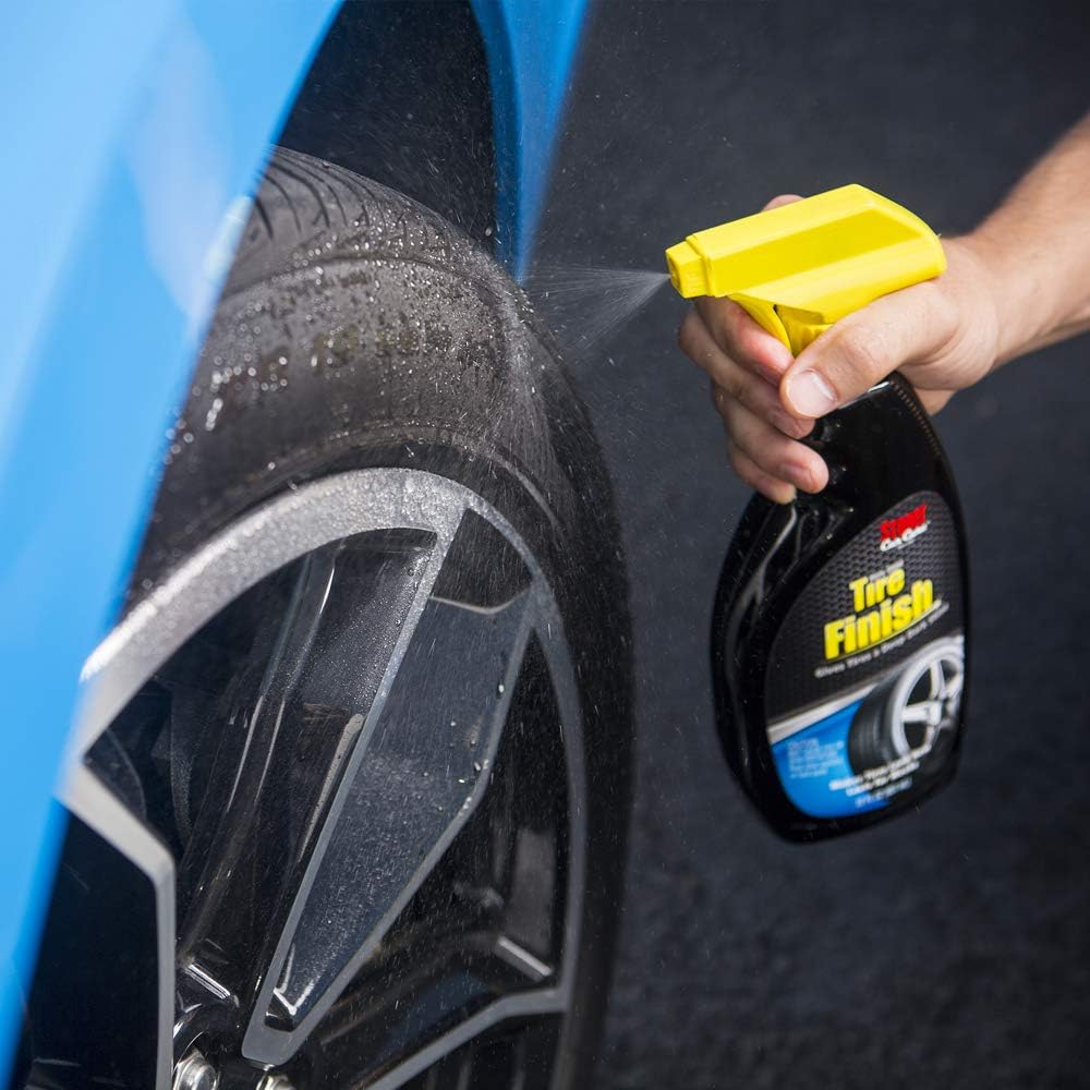 Stoner Car Care 92044 More Shine Tire Finish for Tire and Wheel Care Creates a Long-Lasting, Rain-Resistant Tire Shine, Makes Faded Tires Look New, Non-Greasy Formula, 22 Fl Oz, Pack of 1