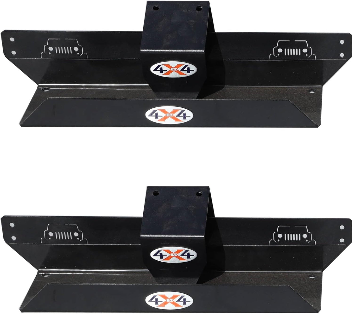EZ4x4 Garage Wall Freedom Panel & Wrangler Door Storage Hangers Combo Kit, Heavy Duty Metal Storage Holder Bracket Compatible with JL, JLU & JT