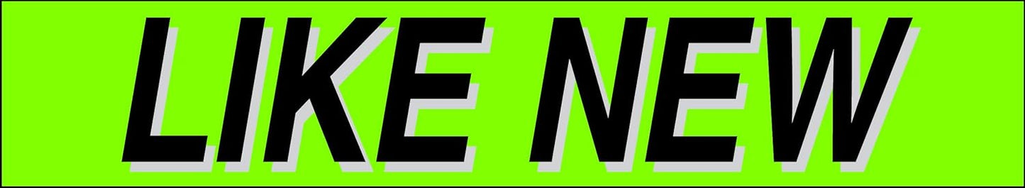 Ez-line Vinyl Windshield Stickers 3 Dozen 15 Inch Chartreuse Slogan Dealership Pro Pack for Car Lots (EZ115-Pack2)