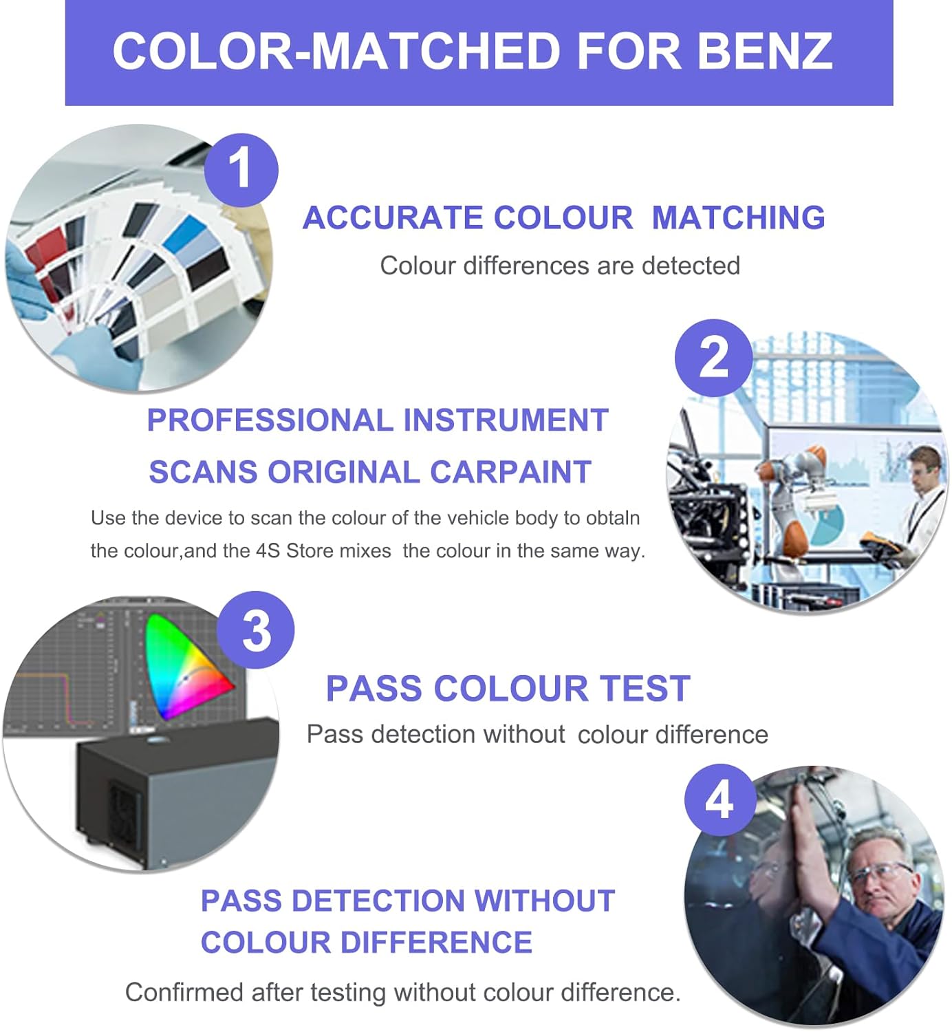 Touch Up Paint for Mercedes Benz Mars Red (590/3590)-Exact Match–Chips and Nicks TouchUp Paint Pen Scratch Repair Car Accessories Car Paint Pen for Erase Car Scratches