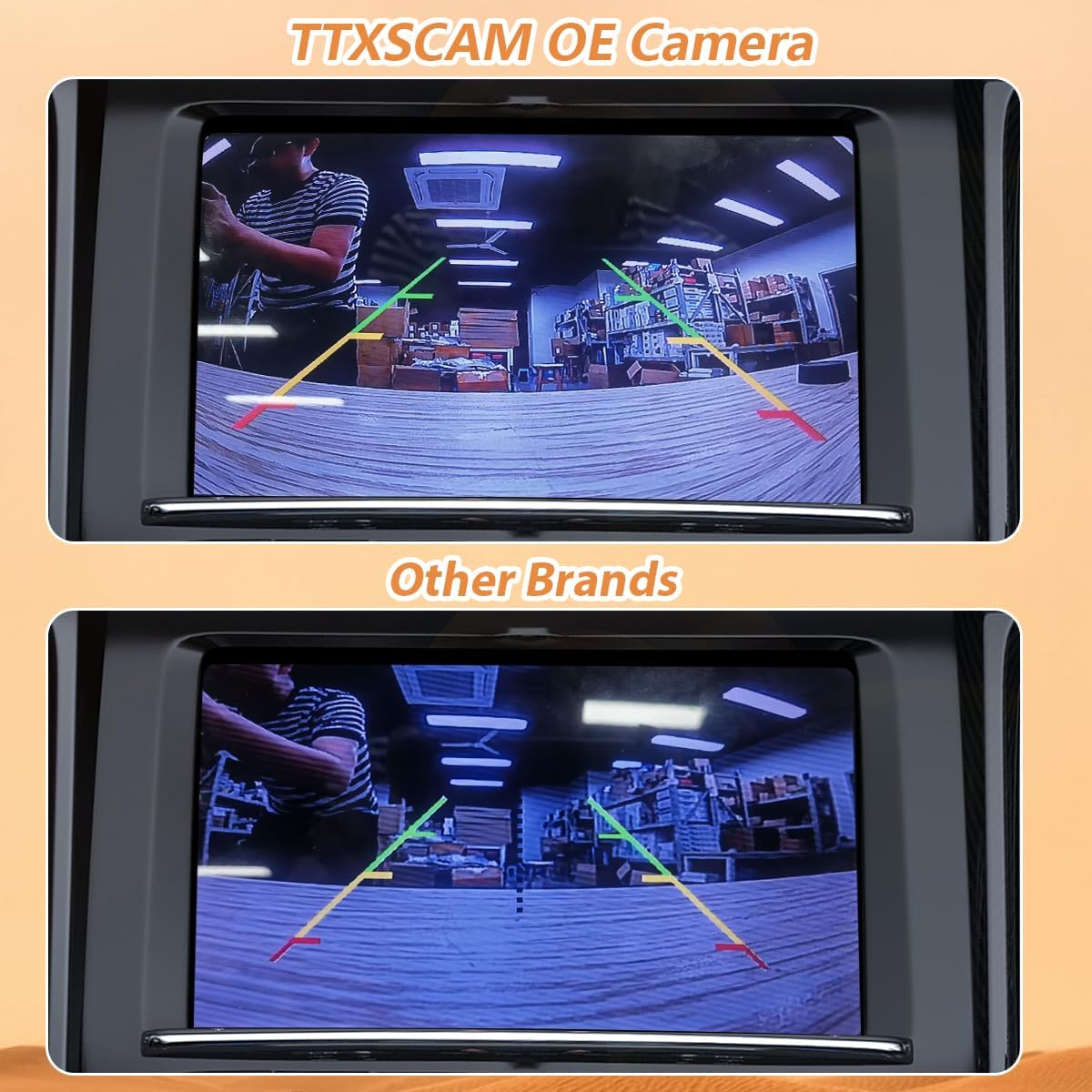OE Backup Camera Compatible with Ford Taurus/Taurus Sho/Taurus Police 2013-2019 | Rear View Reverse Park Assist Camera | Replaces EG1Z-19G490-A, DG1Z-19G490-A, 592-224, PAC251, FO1960165