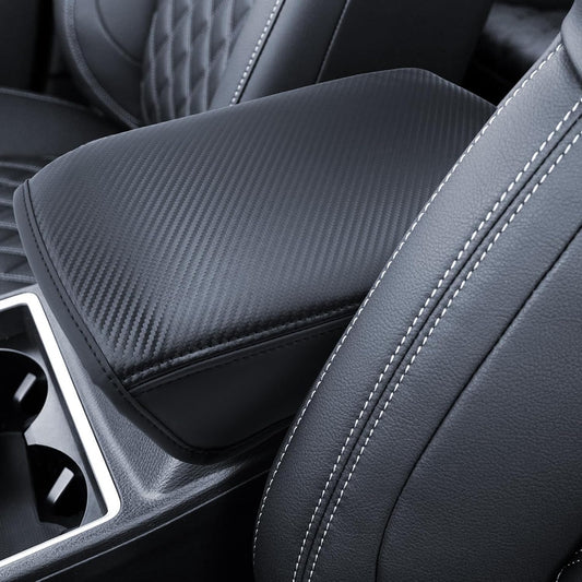 Armrest Cover for 2022-2025 Mitsubishi Outlander(SE/Black Edition/SEL) Accessories Center Console Middle Lid Pad Protector for Car Elbow Rest