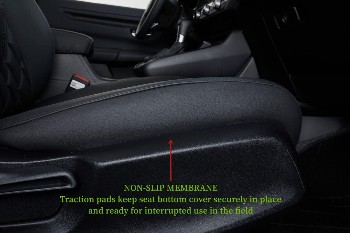 coverdream CRV Waterproof Leather Seat Covers Custom Fit for 2012 2013 2014 Honda CRV EX,SE,EX-L,Touring,Full Coverage,Airbag Compatible,Car Seat Protector(Full Set,Red/Black)