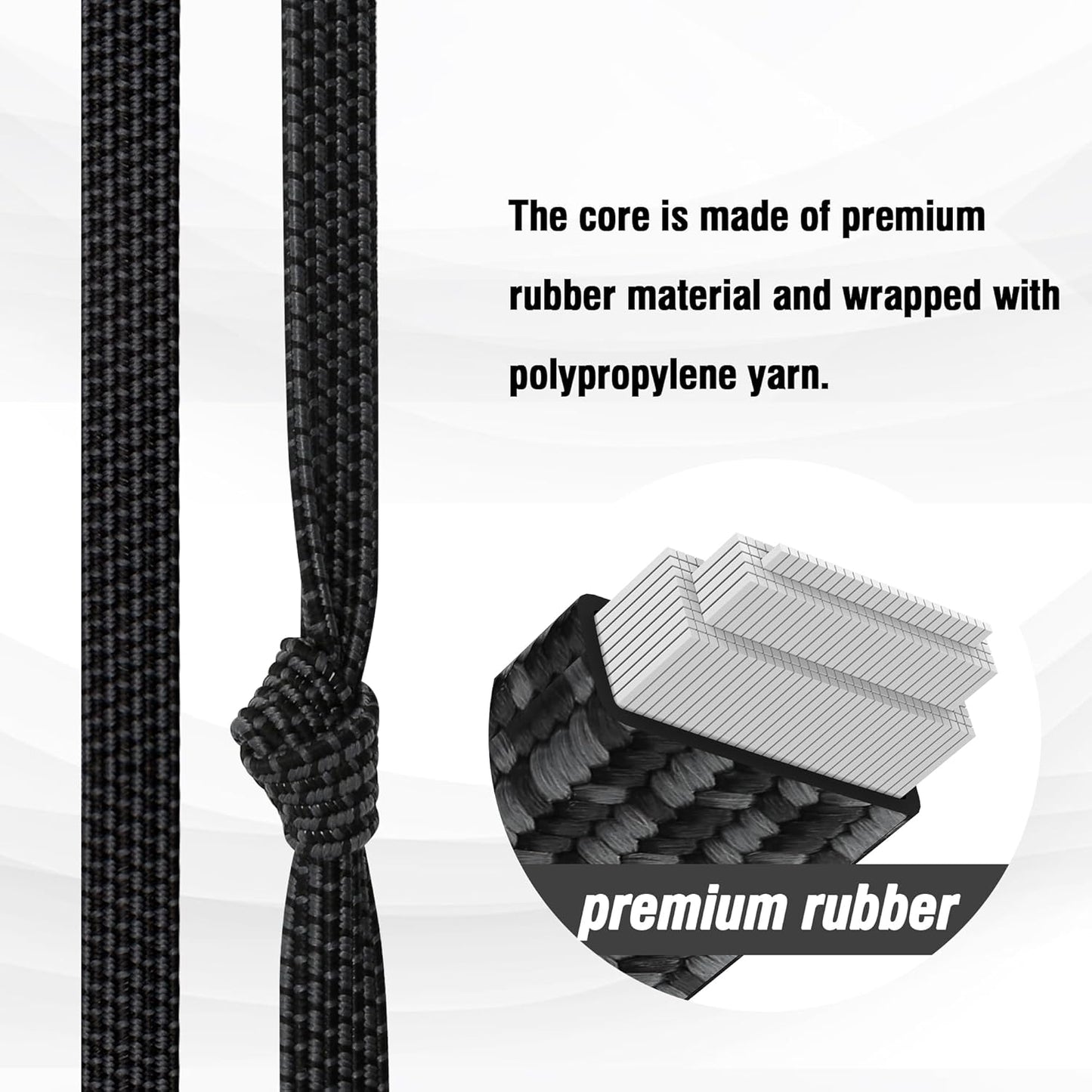 Bungee Cords with Hooks Heavy Duty, Flat Adjustable Bungee Cords with Hooks 32 Inch, Rubber Black Bungee Straps with Buckle Hooks for Outdoor, Camping, Tarps, Bike Rack, Tent, Truck, 4 Pack