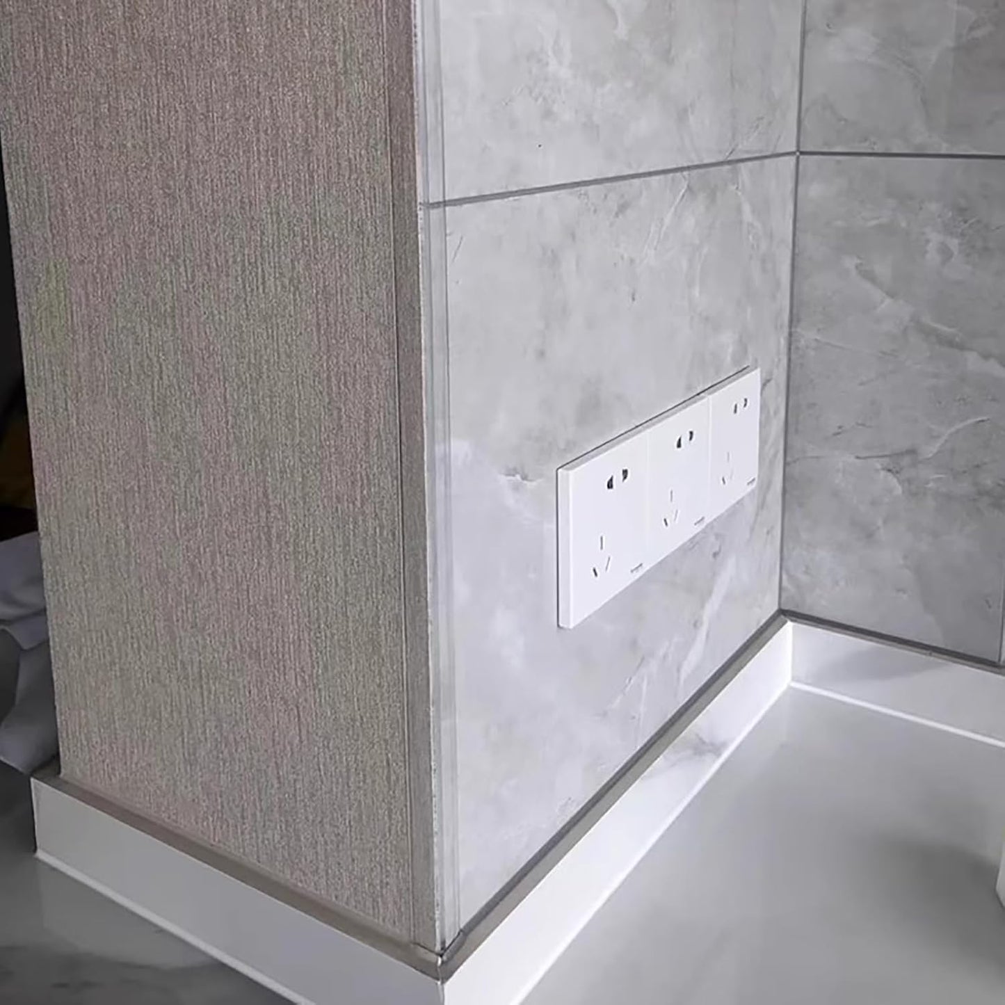 Wall Corner Protector - 4PCS, 59"x1.18" - Self Adhesive Clear Corner Protectors for Walls, Cabinet Doors, Edge Protector Trim; Easy to Install Corner Guards for Walls (150cm x 3cm)