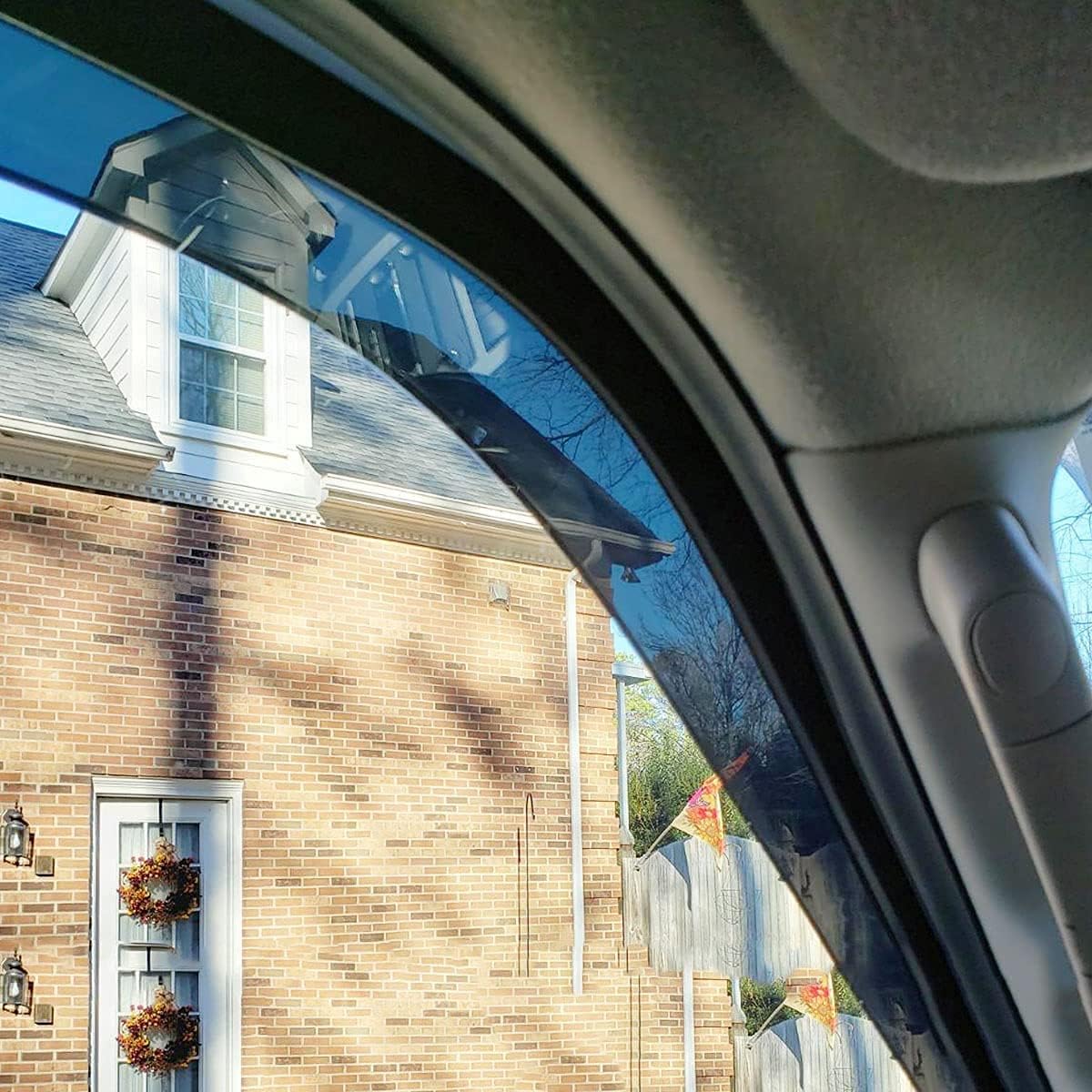 94675 Side Window Wind Vent Deflector,4pcs Outside Mount Style Nice Sun Rain Guards Set,Window Visor fit for 2015-2022 Nissan Murano