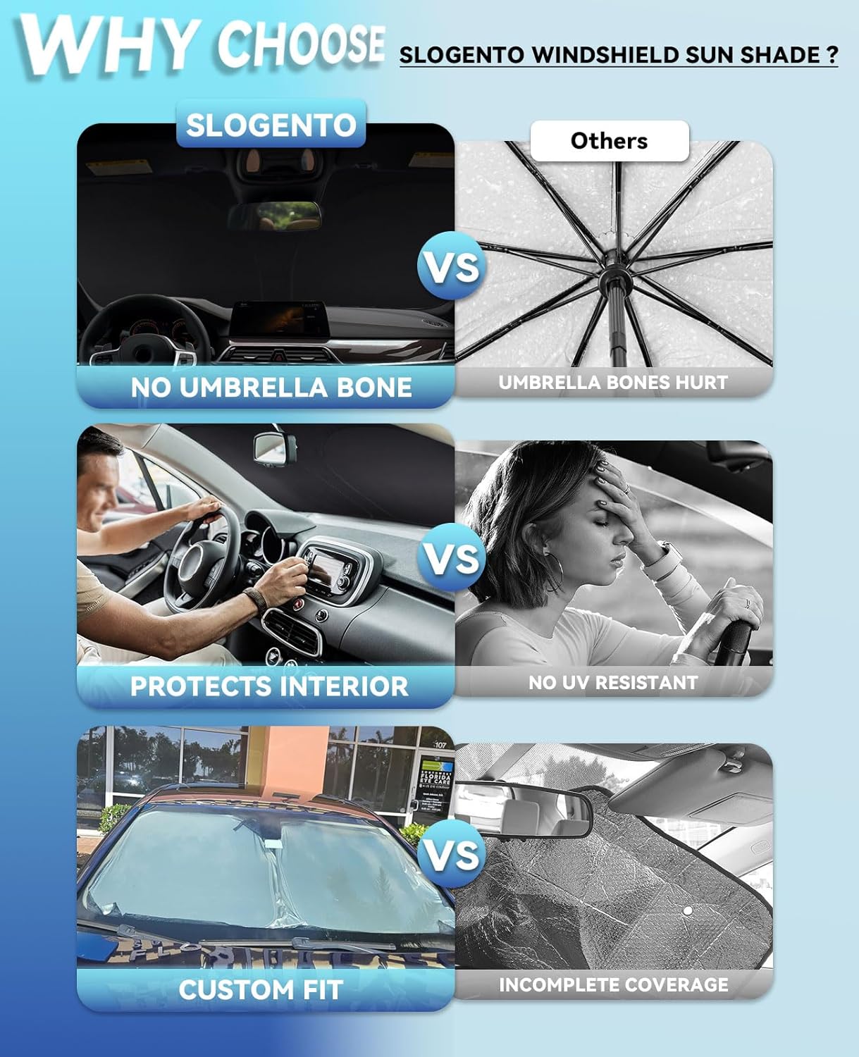 for Infiniti Q50 Windshield Sunshades for 2014-2024 2025 Infiniti Q50 Sedan Windshield Cover Foldable Front Window Shields 240T Coating Protector Sun Visor Blocks UV Rays Car Accessories