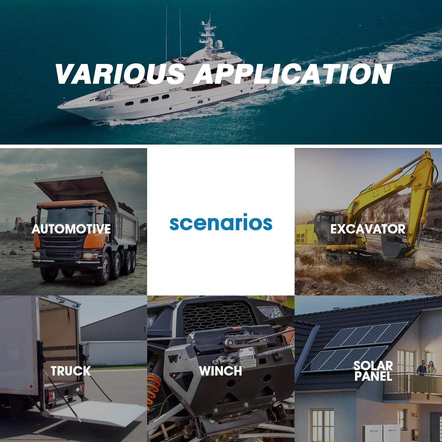 GLOSO Circuit Breaker E39 (T3) Manual Reset Fuse for Car Truck RV Automotive Marine Boat Trolling motor & Custom Wiring Audio battery protection/Low Profile ATC/ATO (6A - 5 Pack)