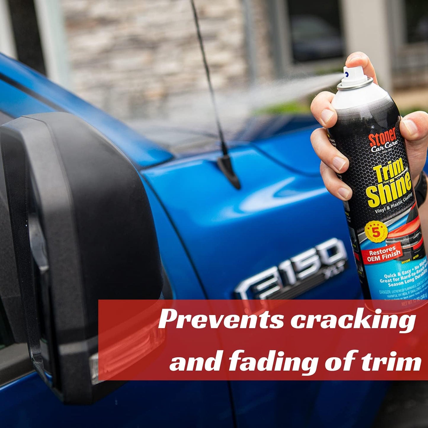 Stoner Car Care 91069 Trim Shine Plastic Vinyl Rubber Dressing, 5-Gallon