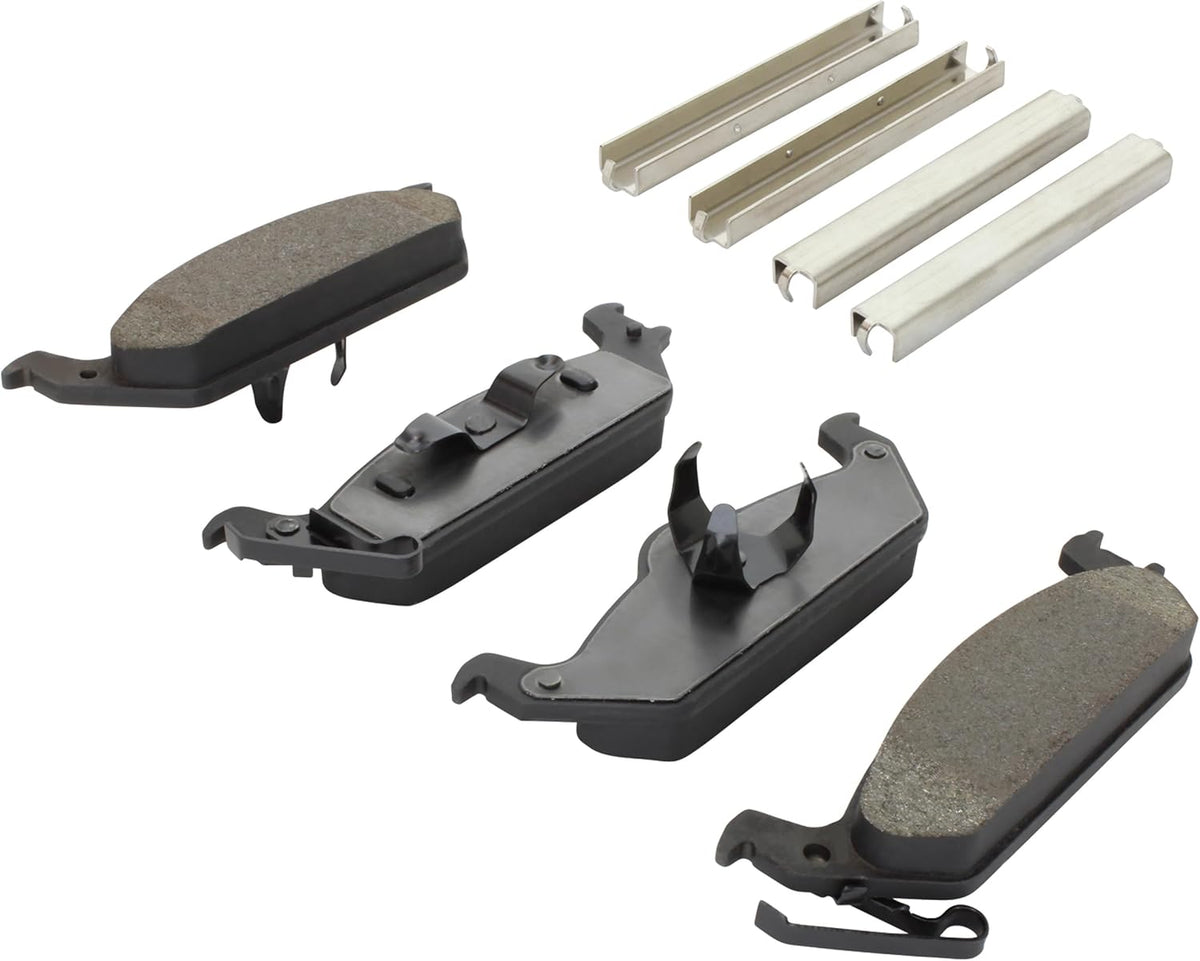 Premium Semi-Metallic Rear Brake Pads (1001-0963M) Compatible with Dodge Dakota 2003-2004