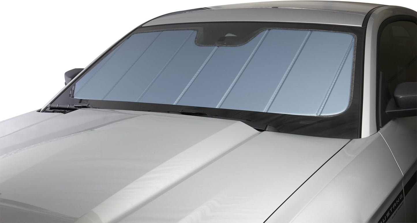 Covercraft UVS100 Custom Sunscreen | Fits 2009-2016 Audi A4/S4, 2009-2016 A4 Quattro, 2013-2016 Allroad | Blue Metallic