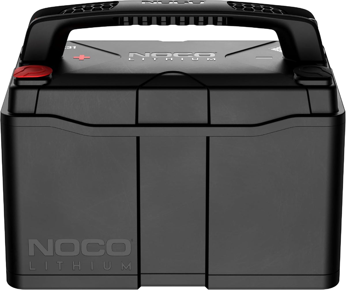 NOCO Lithium NLX31: 12V Dual-Purpose LiFePO4 Lithium-Ion Battery - 120Ah Deep-Cycle and 1600A Group 31 Starter Battery - UL Listed - Built-In Dynamic BMS