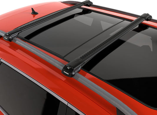 for Subaru Ascent 2019 2026 Roof Rack Cross Bars | Lockable Aluminum Luggage Carrier | Anti-Theft Design with Key | Fits Wiht Raised Side Rails | Premium Edition Limited Touring (Black)
