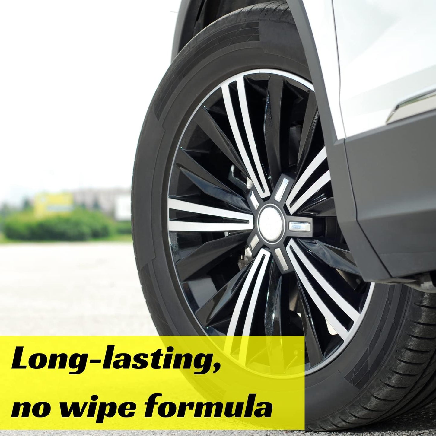 Stoner Car Care 91094-4PK More Shine Tire Finish for Tire and Wheel Care Creates a Long-Lasting, Rain-Resistant Tire Shine, Makes Faded Tires Look New, Non-Greasy Formula, 12 Oz, Pack of 4