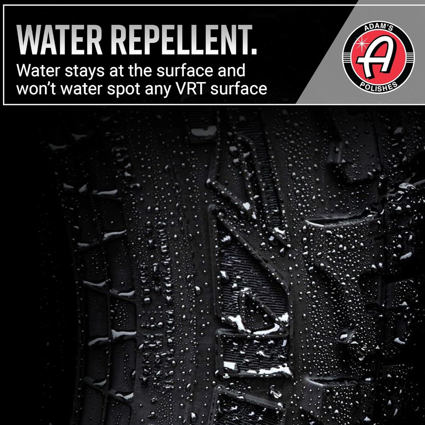 Adam's Polishes VRT Gallon - Vinyl, Rubber and Plastic Non-Greasy Long Lasting Super Shine Dressing for Tires, Trim and More, Safe for Cars, Trucks, SUVs, RVs & More