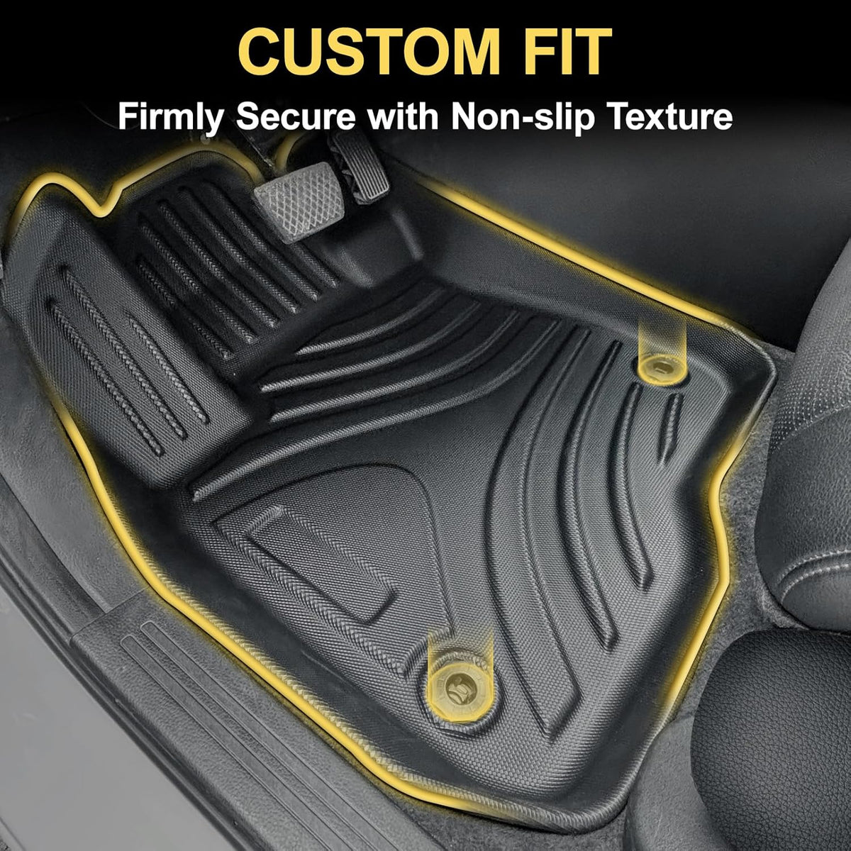 Full Set Floor Mats Custom Fit for 2023 2024 2025 Honda CR-V (Include Hybrid) All Weather Floor Mats 2025,Front&Rear Row Mats Liners &Trunk Bed mat,Honda CR-V Accessories 2025(4 PCS)