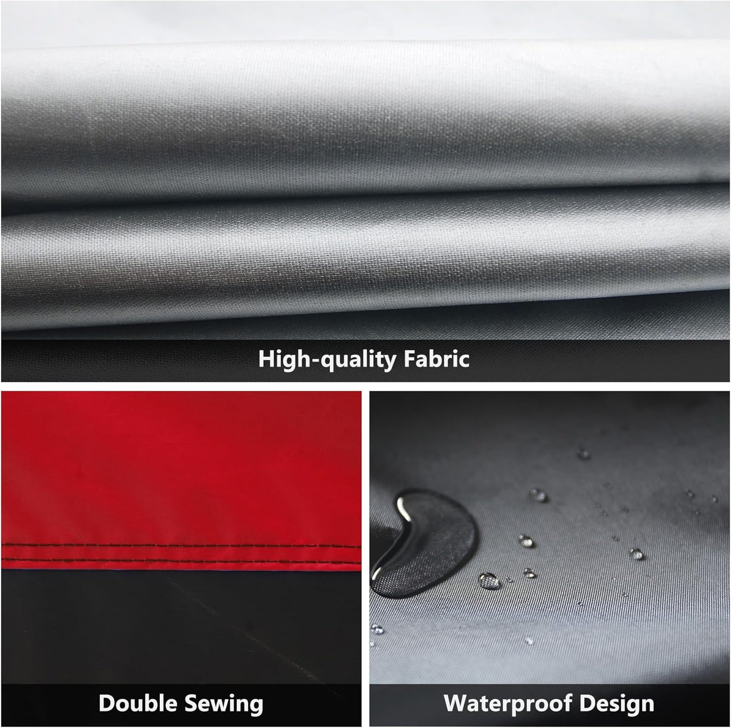 Car Cover Waterproof All Weather,Outdoor Car Cover for Automobiles,Full Exterior Cover Windproof Outdoor car Cover UV/Snow/Hail/Dust Protection Fit Sedan-Length 181" to 190"