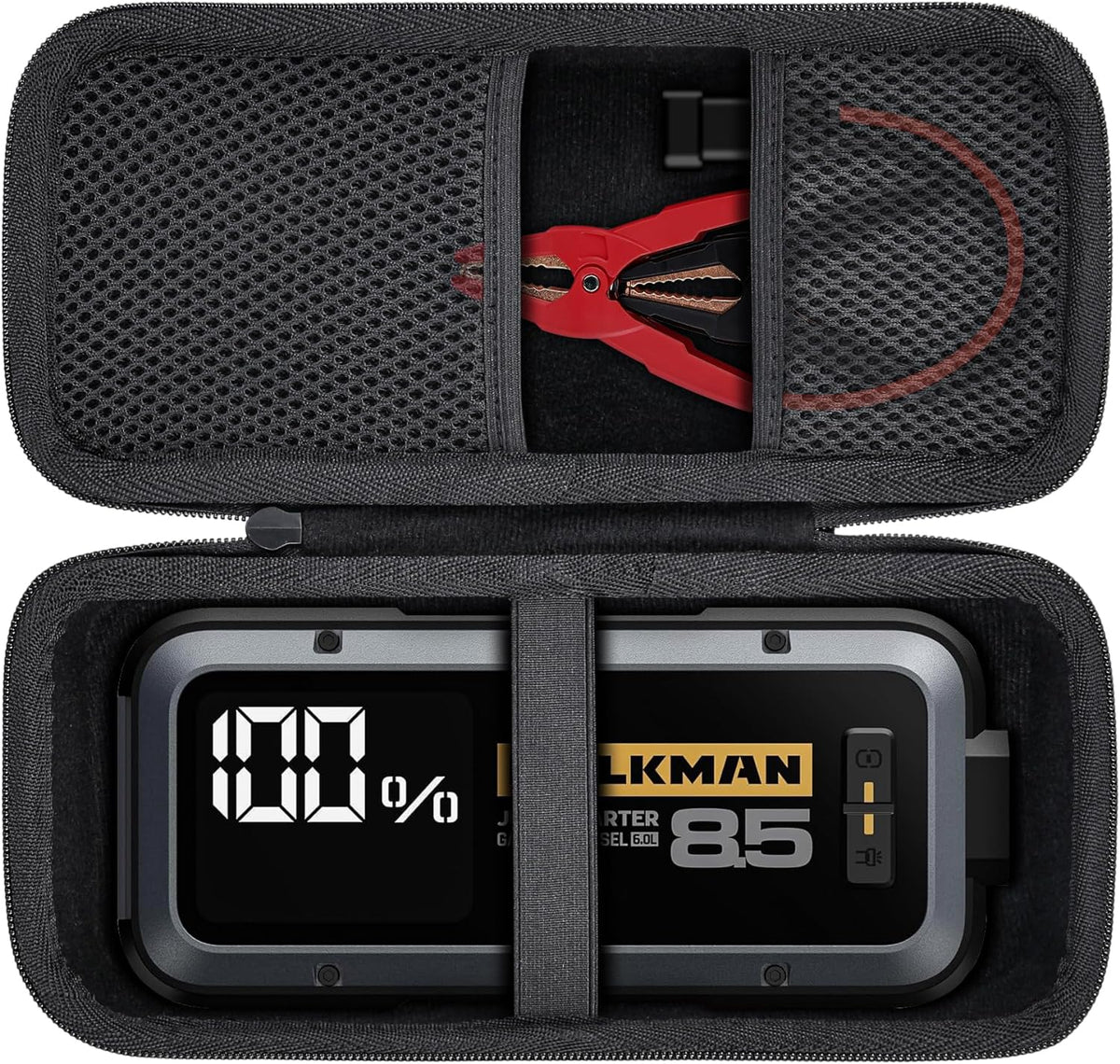 Aenllosi for HULKMAN Alpha85/Alpha85S/Alpha Pro Jump Starter Hard Carrying Case (Case Only)
